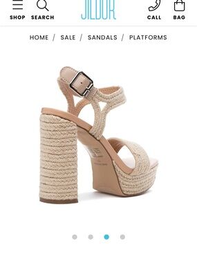 Steve Madden LOMBARDO SANDAL NATURAL